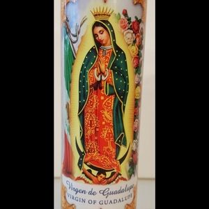 Virgen de Guadalupe (Virgin of Guadalupe) Devotional Candle